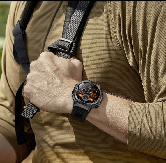 Розумний годинник Modfit Titan-X Black Silica | Зображення 5