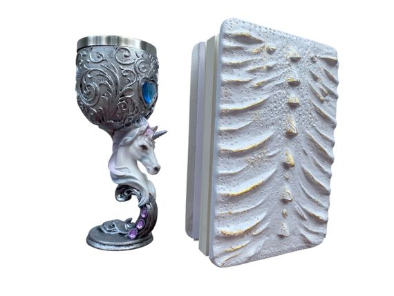 Подарунковий набір Келих 3D Єдиноріг і Блокнот 3D «Око Крижаного Хранителя» | Зображення 1