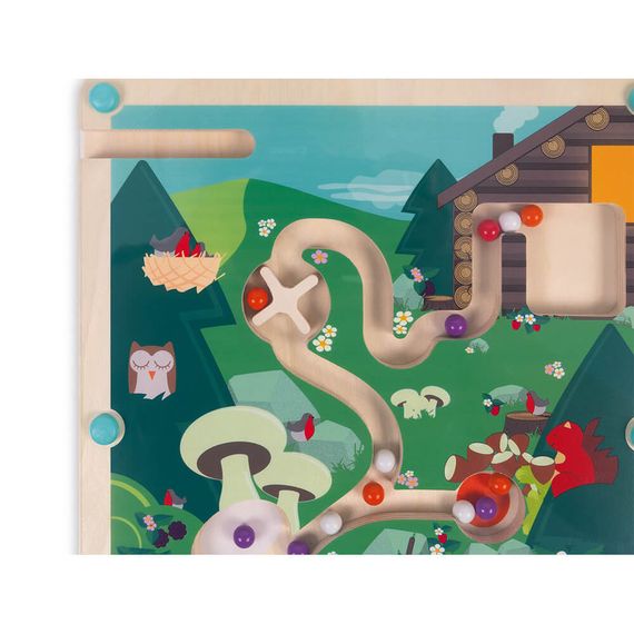Игра магнитный лабиринт Janod Лес J05311 (J05311) | Зображення 6