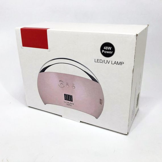Ультрафіолетова лампа для Манікюру UV LAMP Sun 6, Світлодіодна сушарка для гель лаку. Колір: рожевий | Зображення 5