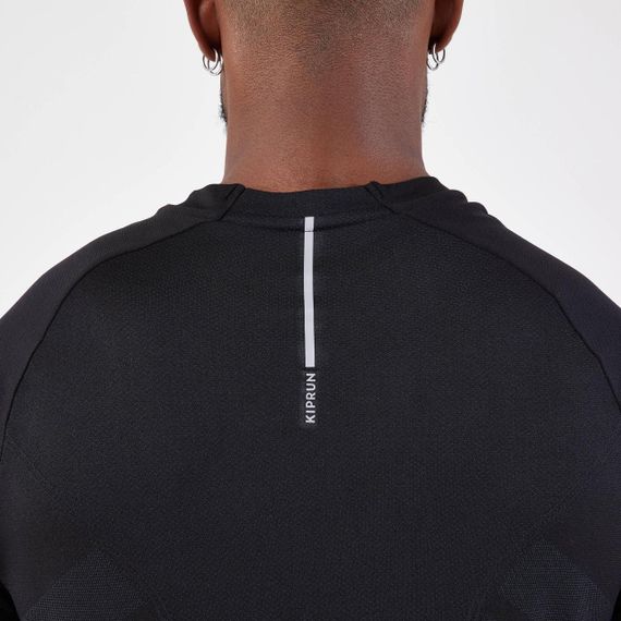 Футболка чоловіча Kiprun Run для бігу чорна - 2XL. | Зображення 3