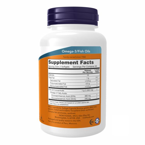 Omega-3 Mini Gels 500 mg - 180 sgels | Зображення 1