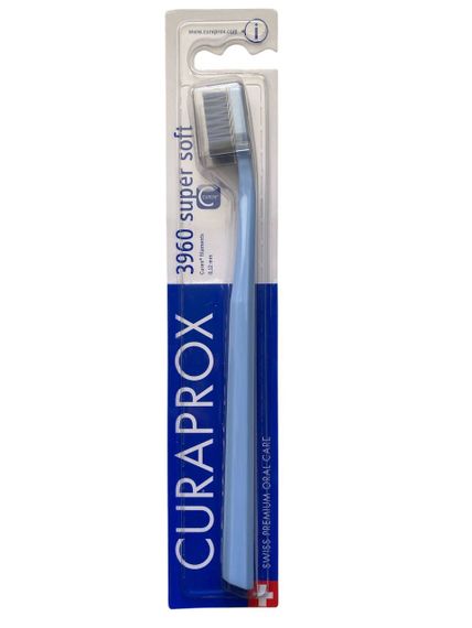Зубна щітка Curaprox CS 3960 "Super Soft", d 0,12 мм. Блакитний з синім (SBB)