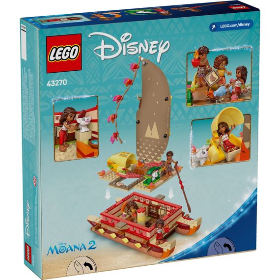 Конструктор LEGO Disney Princess Пригодницьке каное Ваяни (43270) | Зображення 5