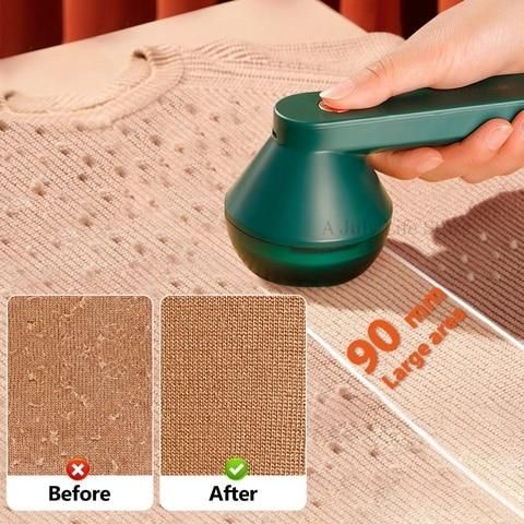 Мощная Беспроводная машинка для удаления катышек Lemex Lint Trimmer с зарядкой от Usb | Зображення 3
