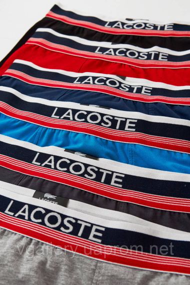 Трусы Мужские Лакоста Lacoste Разноцветные Боксерки Для Мужчин, трусы Lacoste | Зображення 2