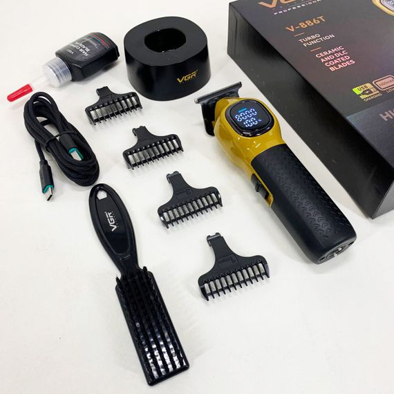 Бездротовий тример для стрижки волосся, Малошумна машинка для стрижки волосся, Тример бездротовий TZ-34 | Зображення 3