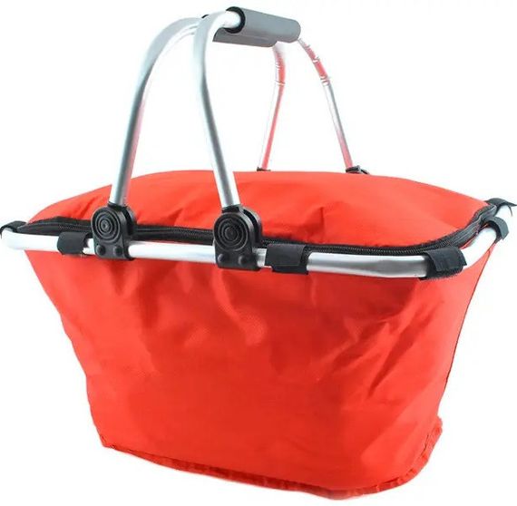 Термокорзина термосумка для пикника Red холод/тепло