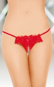 Жіночі стрінги - String 2349, red S-L