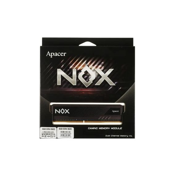 Модуль пам'яті для комп'ютера DDR4 8GB 3200 MHz NOX Apacer (AH4U08G32C28YMBAA-1) | Зображення 3