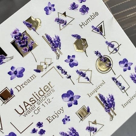 Фольгований слайдер UAslider CF 112 на водяній основі (7x10см)