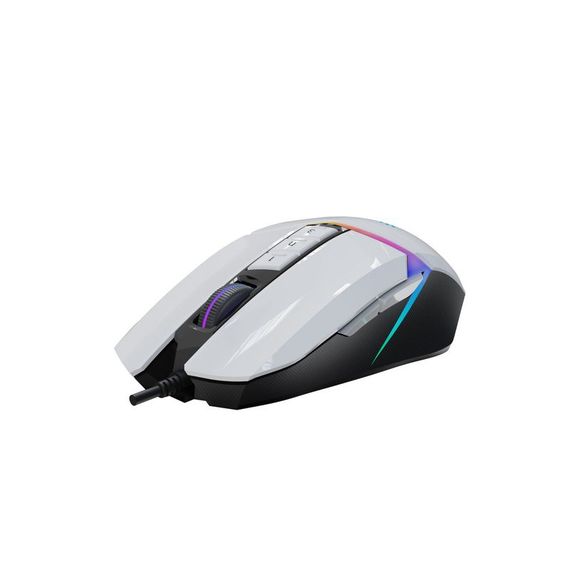 Миша ігрова A4Tech W60 Max Bloody, колір білий+чорний, активоване ПЗ Bloody | Зображення 5