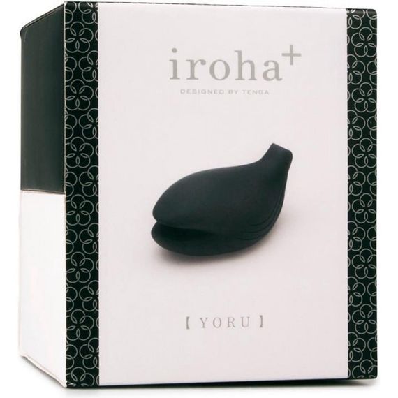Кліторальний вібратор стимулятор Tenga Iroha+ Yoru — форма кита, медичний силікон, чорний — 5 рівнів, 2 режими | Зображення 4