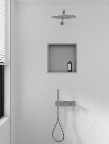 Полиця-ніша для ванної кімнати Mixxus Premium NICHE-0101 із нержавіючої сталі SUS304 (MI6677) | Зображення 1