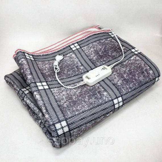 Ковдра електрогрілка Electric Blanket 150х170см, Практична електроковдра, Електропростирадло з сумкою BM-39 | Зображення 6