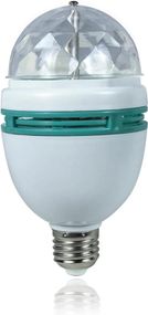 Диско лампа Ball RHD-15 LY 399 • Светодиодная вращающаяся диско-лампа Ball RHD-15 LY 399 E27 RGB для вечеринок и праздников