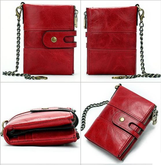 Кошелек универсальный Vintage 14680 Красный | Зображення 2