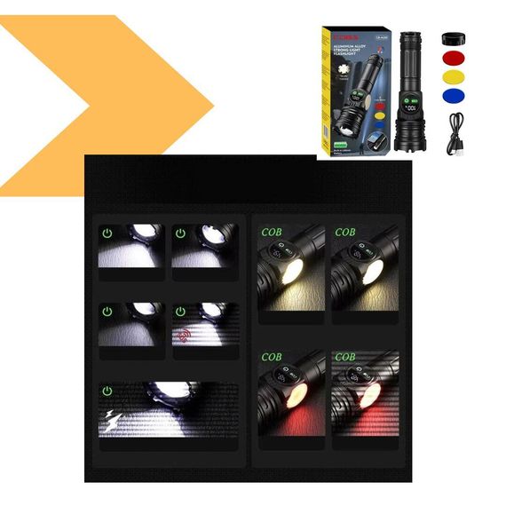 Ручний ліхтар з яскравим освітленням CB-A280-TG (47914-CB-A280_378) | Зображення 1