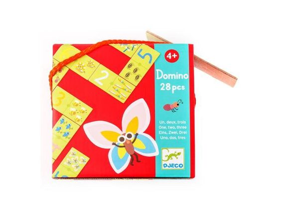 Настільна гра Domino Дитяче Доміно Один Два Три | Зображення 1