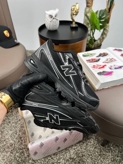 Кросівки New 740 Black White , В'єтнам 38 24.5 | Зображення 5