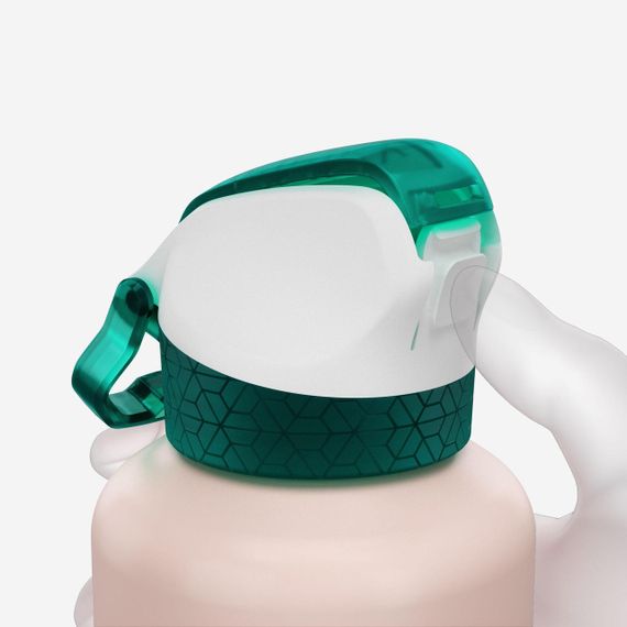 Фляга алюмінієва 900 для туризму 0,6 л з кришкою і соломинкою - One Size | Зображення 4