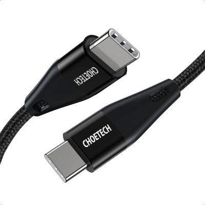 Дата кабель USB-C to USB-C 1.2m USB4.Gen 3 40 Gbps 240W Choetech (XCC-1040) | Зображення 1