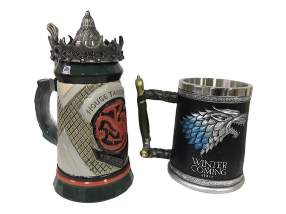 Подарунковий набір Кухоль Game Of Thrones House Targaryen Fire And Blood Гра Престолів і Winter Is Coming Stark | Зображення 2