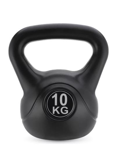 Гиря вінілова Gymtek 10кг чорний | Зображення 4