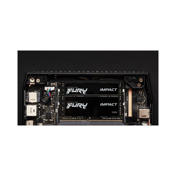 Модуль пам'яті для ноутбука SoDIMM DDR4 16GB 3200 MHz Impact Kingston Fury (ex.HyperX) (KF432S20IB/16) | Зображення 4