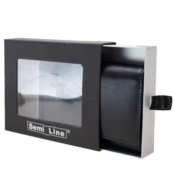 Гаманець жіночий шкіряний Semi Line RFID Black (P8263-0) | Зображення 2