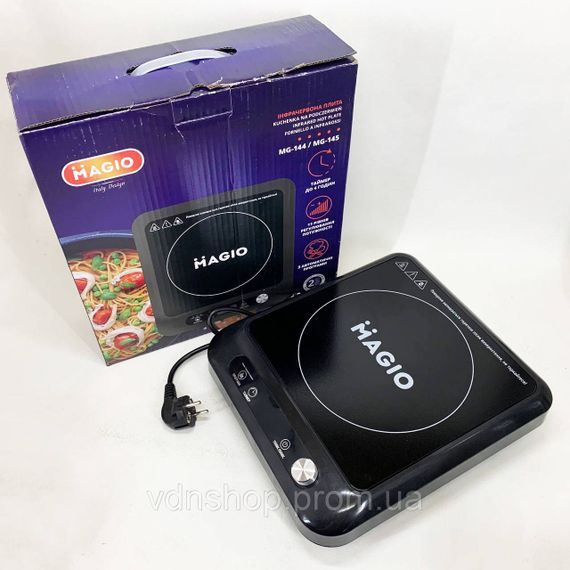 Переносная компактная электроплита Magio, Варочная настольная плита, Плитка электрическая переносная TW-79 | Зображення 5