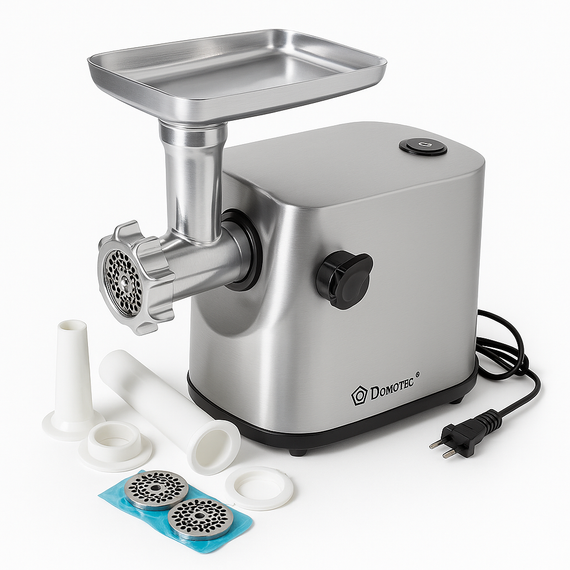 Мясорубки для колбасы DOMOTEC, Топ мясорубок, Электрическая мясорубка 2в1, Мощная домашняя мясорубка NA-92