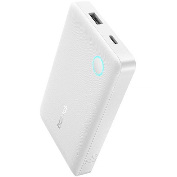 Портативний ЗП Power Bank Baseus EnerFill FP11 15W 10000 mAh (P1008210C213) White | Зображення 2