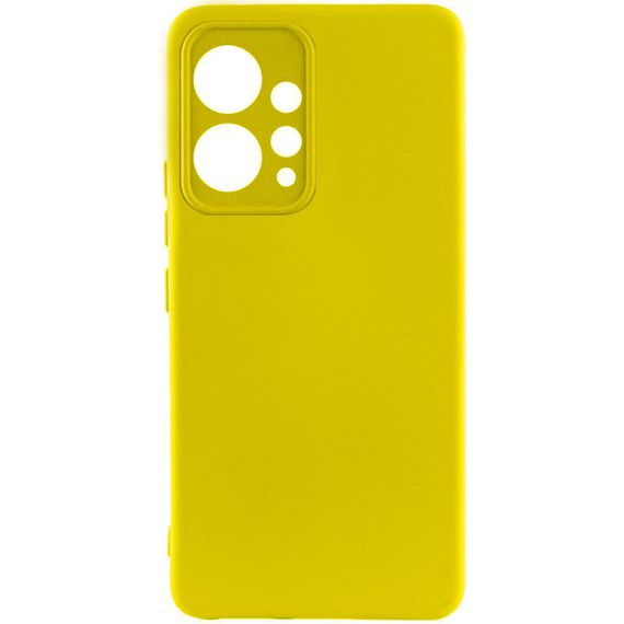 Чохол TPU GETMAN Liquid Silk Full Camera для Xiaomi Redmi Note 12 4G Жовтий / Flash