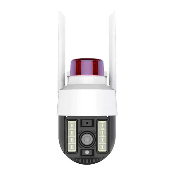 Бездротова вулична камера WiFi PTZ Verto VRT-C262 FHD 4mp поворотна з сигналізацією | Зображення 1