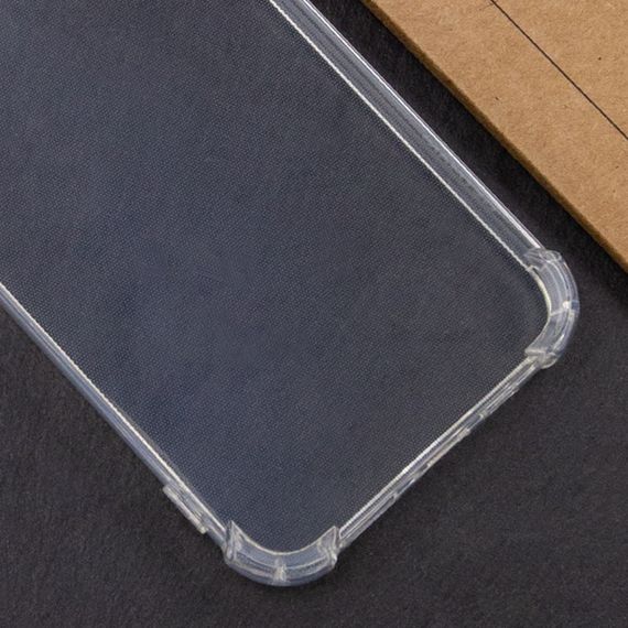 TPU чохол GETMAN Ease logo посилені кути для ZTE Blade V50 Vita Безбарвний (прозорий) | Зображення 4