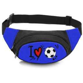 Сумка-бананка дитяча з принтом Футбол поясна сумка для хлопчика (4656)