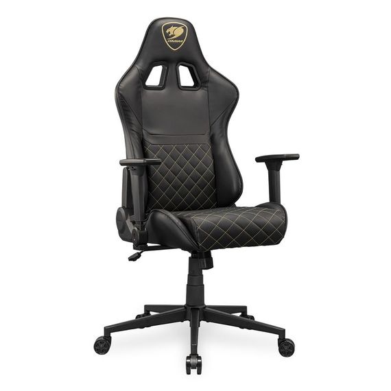 Крісло ігрове Armor One V2 Gold, чорний | Зображення 6