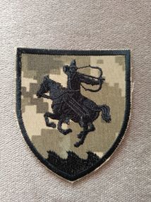 Шеврон 21 Отдельный мотопехотный батальон Сармат (пиксель)