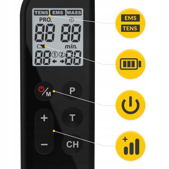 Апарат для електростимуляції м'язів 4FIZJO Combo EVO 3 в 1 (P-5905973404389) | Зображення 7