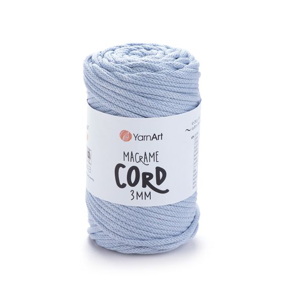 Пряжа Macrame Cord 3 mm № 750 (Макраме Корд), 250 г, 85 м — Бавовняний шнур для в’язання та макраме 760