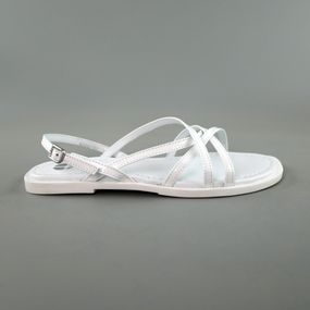 Сандалі жіночі шкіряні 588931 Білі 36 37 38 39 40