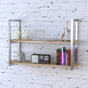 Полка настенная Loft Design PL2-112-16 дуб борас