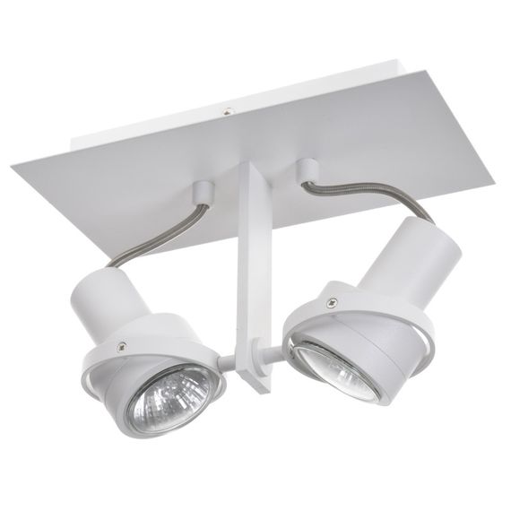 Подсветка накладная поворотная для офиса MS-07/2 GU10 SWH