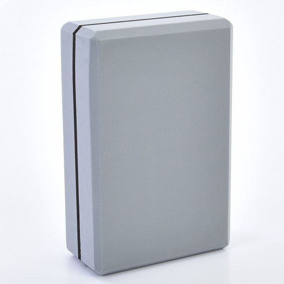 Блок для йоги MS-0858-17-G 23х15х7, 5 см сірий