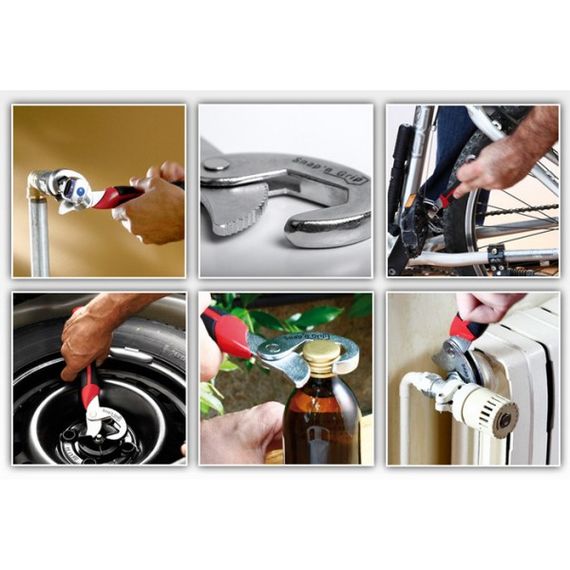 Універсальний розвідний гайковий ключ Snapn and Grip | Зображення 4