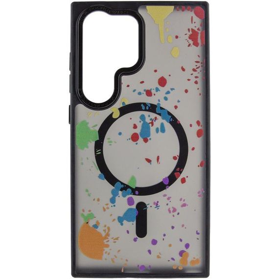 Чохол TPU+PC Flush with Magnetic Fit для Samsung Galaxy S25 Ultra Titanium black | Зображення 1