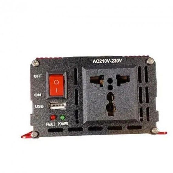 Инвертор преобразователь напряжения с 12V на 220V XPRO 3500W красный (MER-15397) | Зображення 3