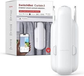 Автоматический открыватель штор SwitchBot Curtain 3 W2400000-U Rail Устройство для управления шторами