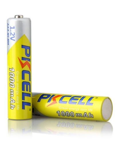 Акумулятор PKCELL 1.2V AAA 1000mAh NiMH Rechargeable Battery, 2 штуки в блістері ціна за блістер, Q12